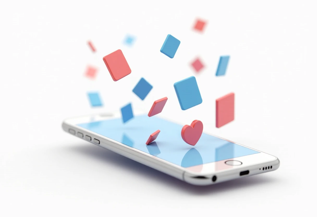 Icônes d'applications de santé colorées