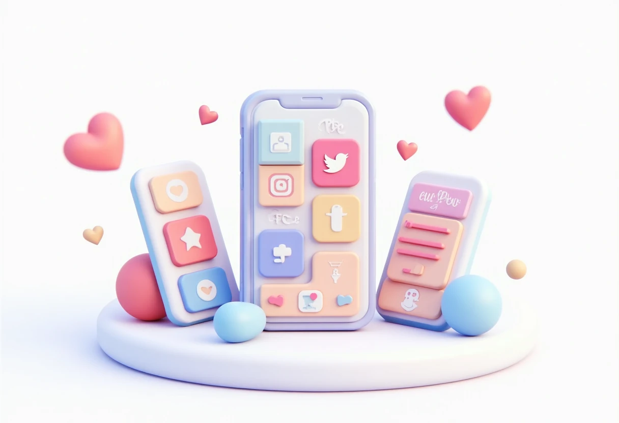 Top social media app icons in 2026